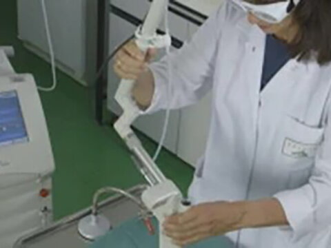 Lasertherapie: Nachbehandlung mit Dexpanthenol-haltiger Salbe