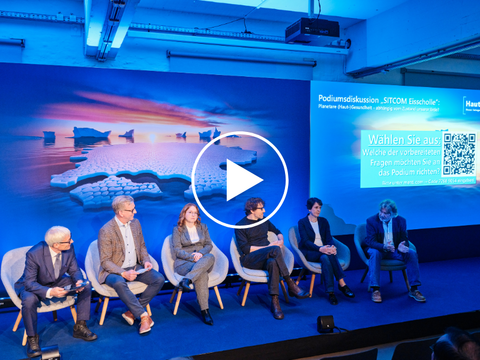 Podiumsdiskussion auf dem Kongress Haut am Limit